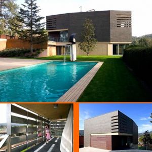 Imágenes de la vivienda unifamiliar con piscina en Sant Cugat